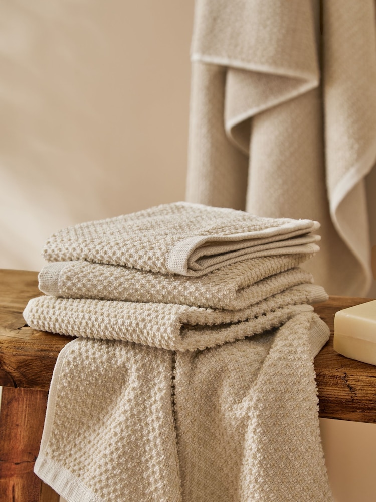 Yard Stone Hebden Waffle Cotton Towel - Image 1 of 1
