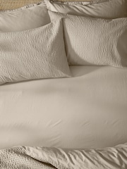 Yard Stone Hebden Washed Cotton Fitted Sheet - Image 1 of 1
