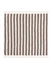 Yard Chocolate Hebden Striped Towel - Image 3 of 4