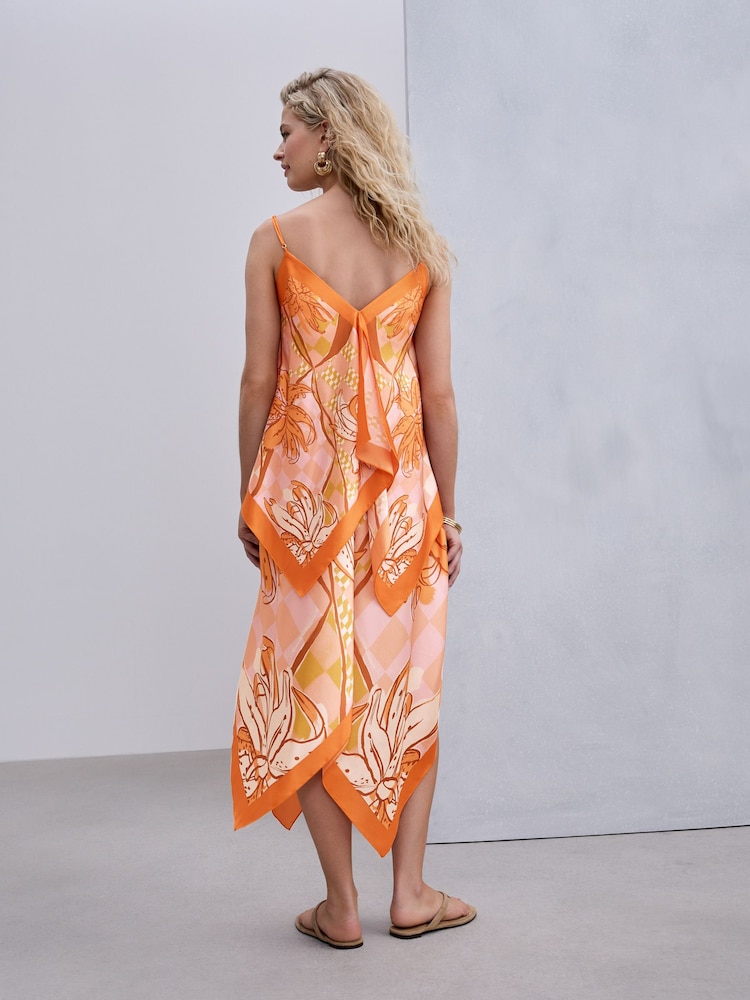 beach wedding dresses high low V-Neck Spaghetti Straps Appliques Chiffon A-Line Dress Jacquard Sleeveless A-line Midi Tie Neck Material:Ash wood Your ideal Beach Wedding