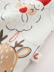 Neutral Bauble Two Way Zip Baby Christmas Sleepsuit (0mths-3yrs) - Image 7 of 8