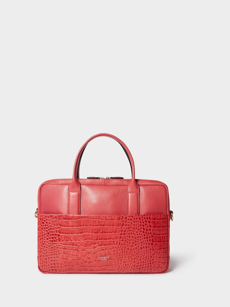 Osprey London The Kellie Leather Laptop Bag - Image 2 of 6 Osprey London The Kellie Leather Laptop Bag - Image 2 of 6