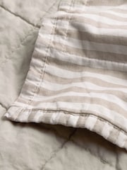 Yard NaturalStone Hebden Stripe Stonewashed Cotton Bedspread - Image 4 of 4