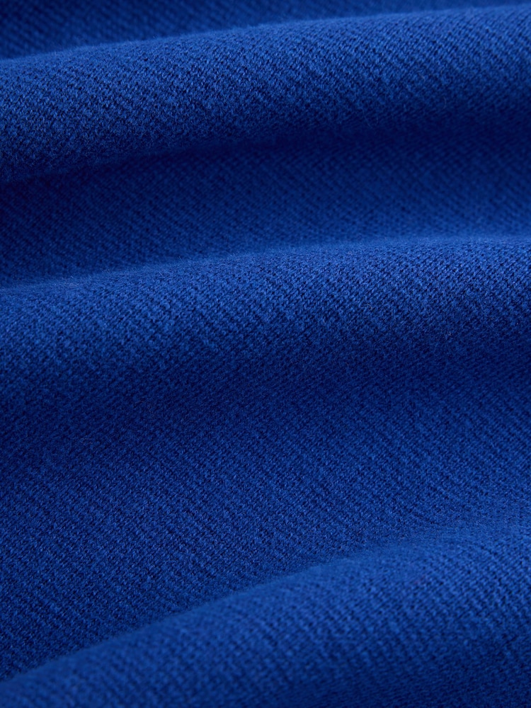 Cobalt Blue Quarter Zip Jumper - Image 8 of 8 Cobalt Blue Quarter Zip Jumper - Image 8 of 8