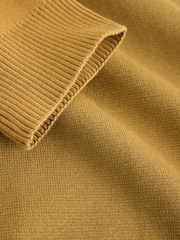 Ochre Yellow Quarter Zip Jumper - Image 8 of 8