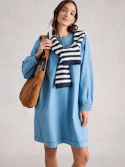 White Stuff Asher Denimkjole - Bilde 1 av 6