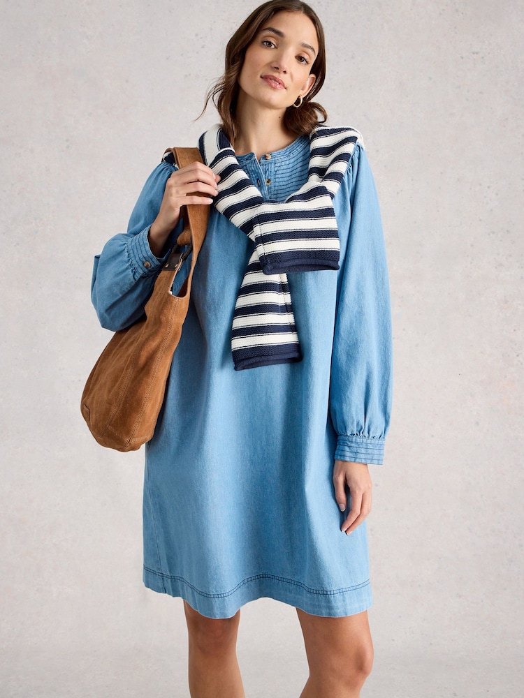 White Stuff Asher Denimkjole - Bilde 1 av 6 White Stuff Asher Denimkjole - Bilde 1 av 6