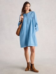 White Stuff Asher Denimkjole - Bilde 3 av 6