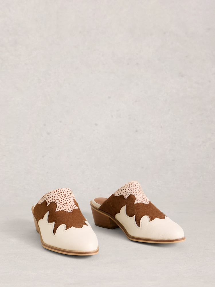 White Stuff Western Mule-sko - Bilde 2 av 4
