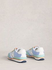 White Stuff Light Blue Lucy Trainers - Image 2 of 4