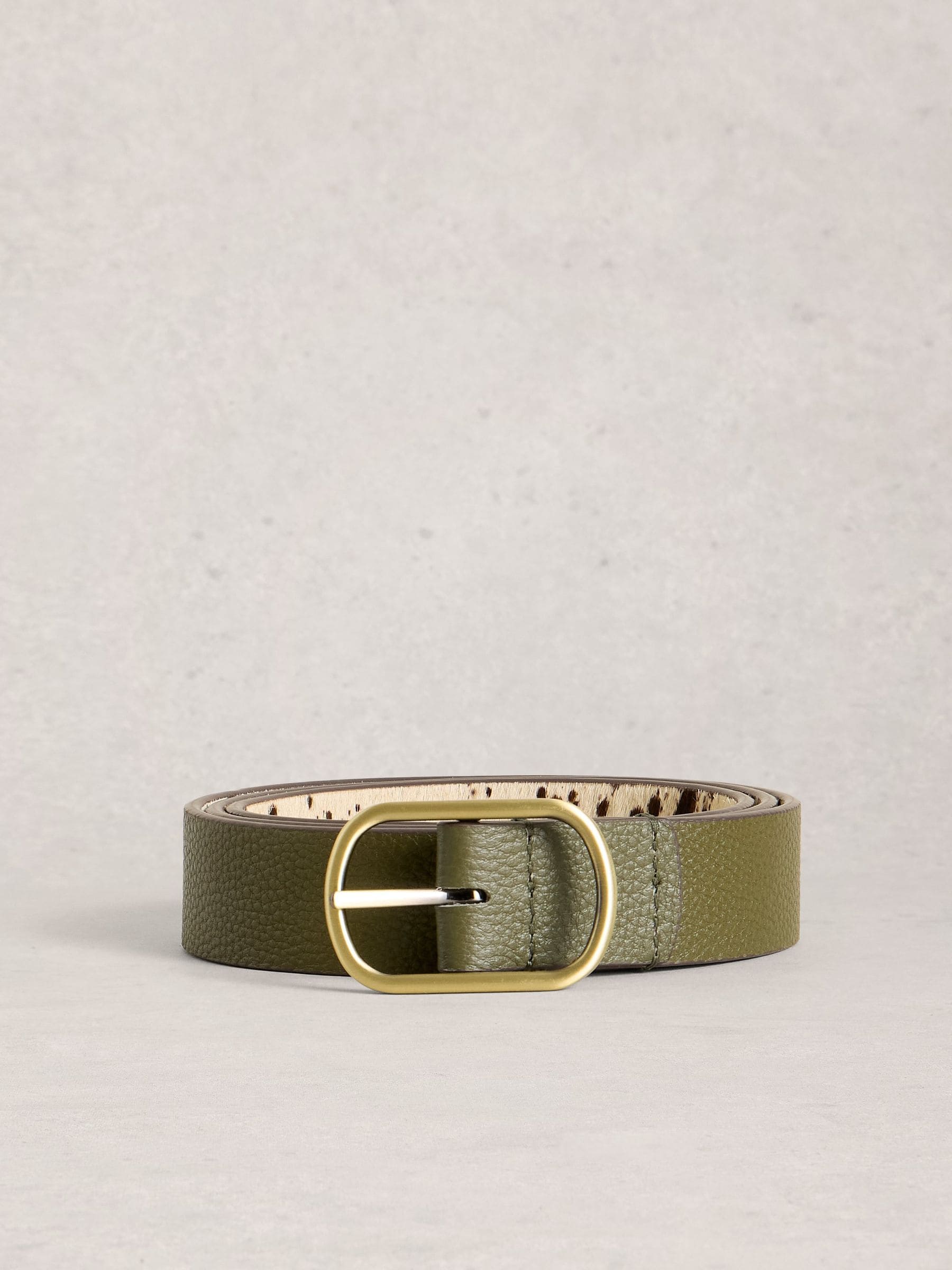 Buy White Stuff Green Reversible Leather Belt from Next USA
