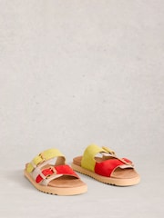 銀灰色 - White Stuff Patty 鞋墊涼鞋 - 圖片 3，共 4