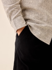 Black Loose Fit Stretch Chino Trousers (3-17yrs) - Image 3 of 7