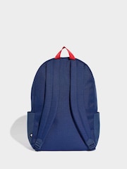 adidas Dark Blue Essentials Logo Backpack - Image 2 of 6