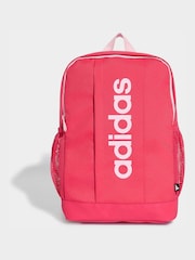 adidas Pink Kids' Linear Backpack - Image 1 of 6