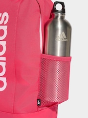adidas Pink Kids' Linear Backpack - Image 6 of 6