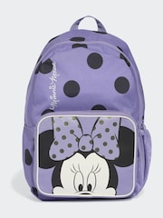 adidas Lilac Purple Kids' Disney Minnie Mouse Backpack. - Image 1 of 6