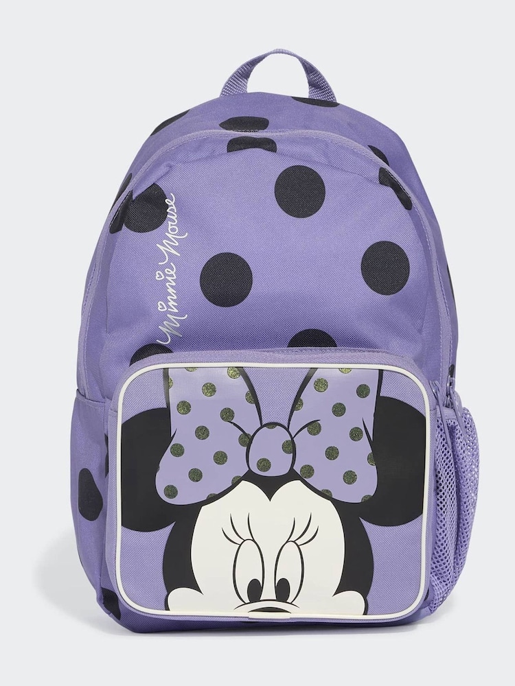 adidas Lilac Purple Kids' Disney Minnie Mouse Backpack. - Image 1 of 6 adidas Lilac Purple Kids' Disney Minnie Mouse Backpack. - Image 1 of 6