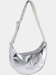 adidas Originals Adicolor Half Crescent Metallic PU Bag - Imagen 1 de 1