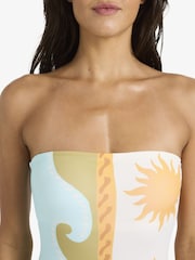 Billabong Natural Sunblind Tully Strapless Wave Swimsuit - Image 4 of 6
