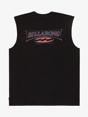 Billabong Burleigh Logo Muscle Black Tank - Image 6 of 6