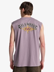 Billabong Purple Logo Muscle Tank Top - Image 3 of 6