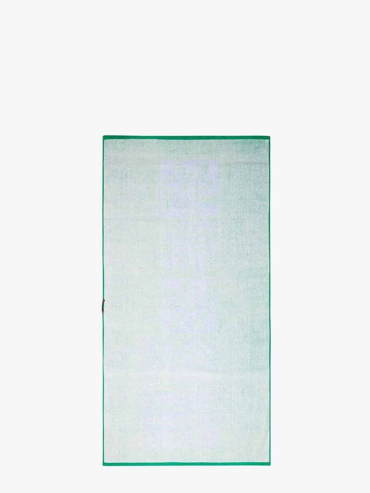 Billabong Green Lie Down Floral Graphic Beach Towel - Image 2 of 2