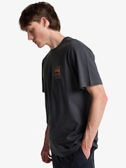 Billabong Blue Stamp Backprint Graphic Logo Short Sleeve T-Shirt - Image 2 of 4