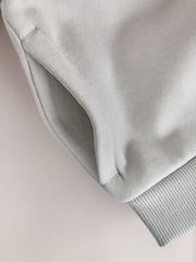 Grey Back Print Relaxed Fit Heavy Weight Hoody Jogger Set (3-16yrs) - Image 5 of 5