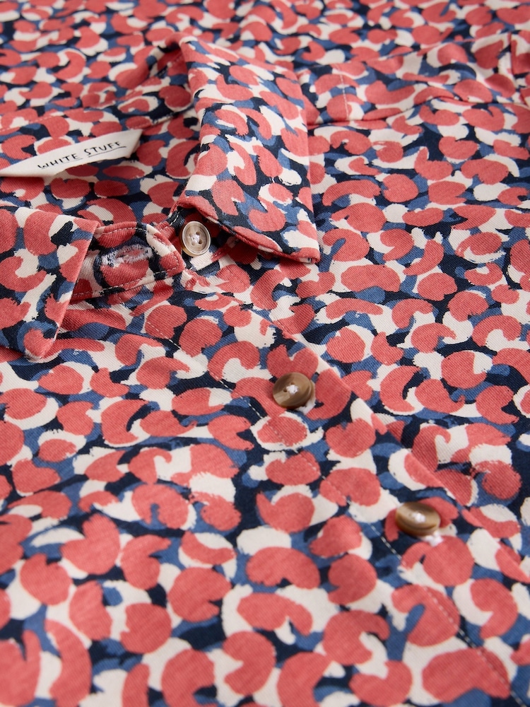 White Stuff Pink Rua Jersey Shirt Dress - Image 6 of 6 White Stuff Pink Rua Jersey Shirt Dress - Image 6 of 6