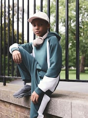 Green Colourblock Joggers & Hoodie Set (3-16yrs) - Image 4 of 6