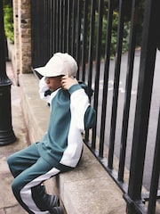 Green Colourblock Joggers & Hoodie Set (3-16yrs) - Image 5 of 6