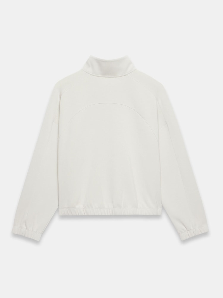 Mint Velvet White Super Soft Sweatshirt - Image 6 of 6