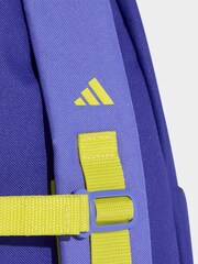 adidas Purple/Yellow 3 Bar Kids Backpack - Image 6 of 6