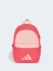 adidas Red 3 Bar Kids Backpack - Image 1 of 8
