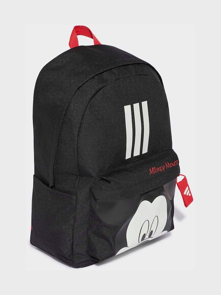adidas Black Kids Disney Mickey Mouse Classic Backpack Bag - Image 2 of 6 adidas Black Kids Disney Mickey Mouse Classic Backpack Bag - Image 2 of 6
