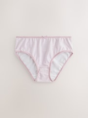 Purple Ditsy Print Briefs 5 Pack (1.5-16yrs) - Image 7 of 9