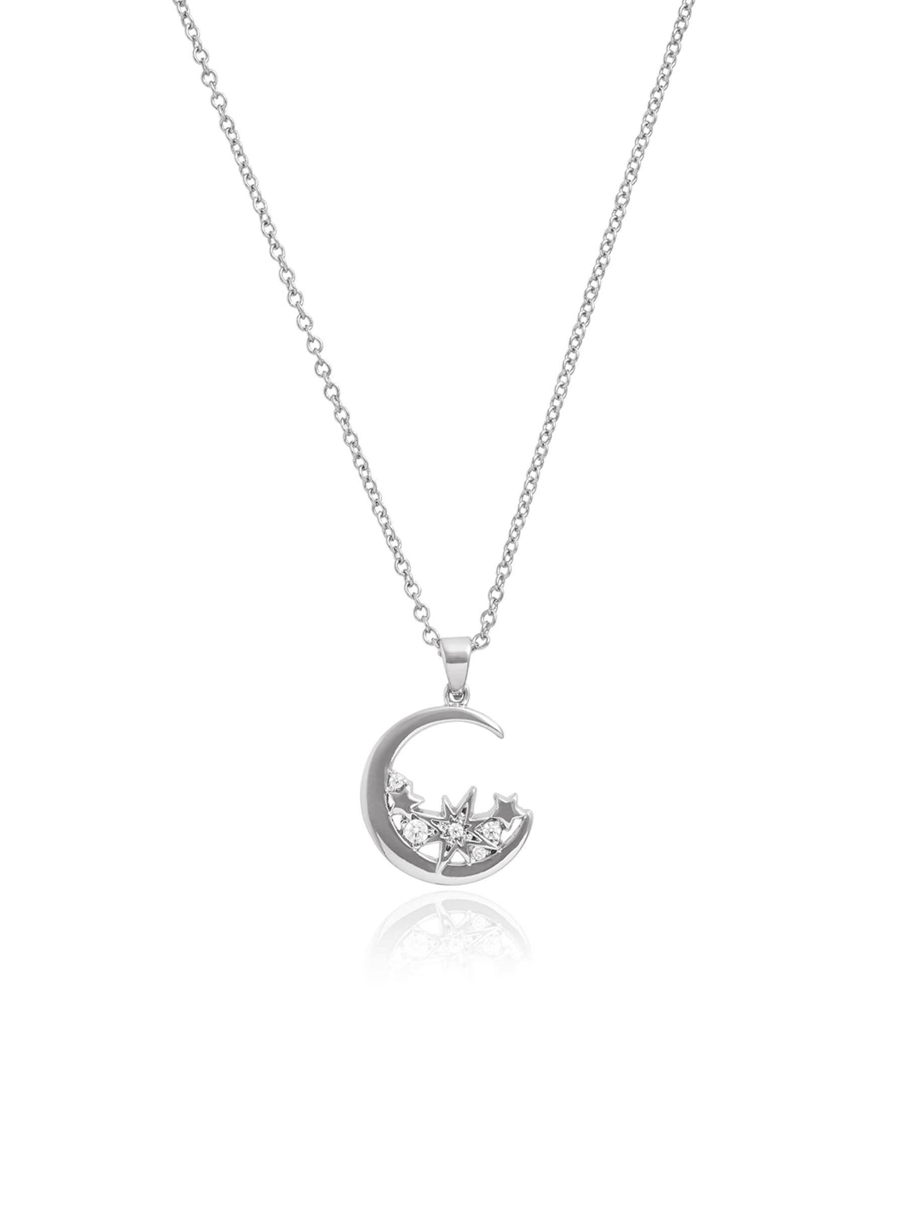 Olivia Burton OBJCLN34 Celestial Cluster Moon Necklace Jewellery - Image 2