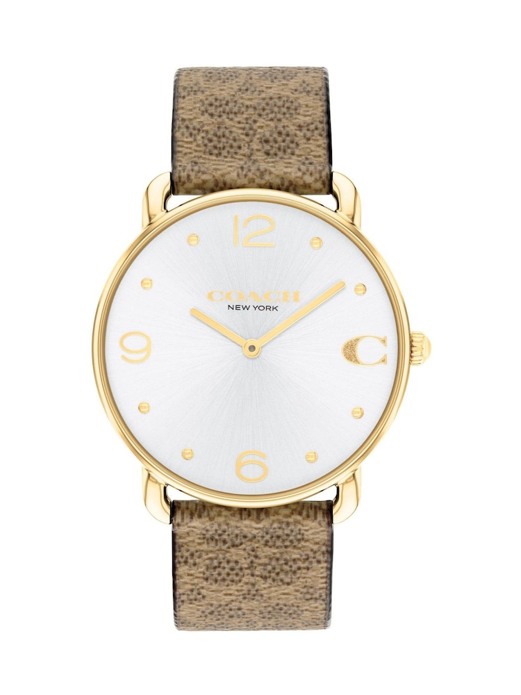 COACH Black Ladies Elliot Signature Watch - Image 1 of 4