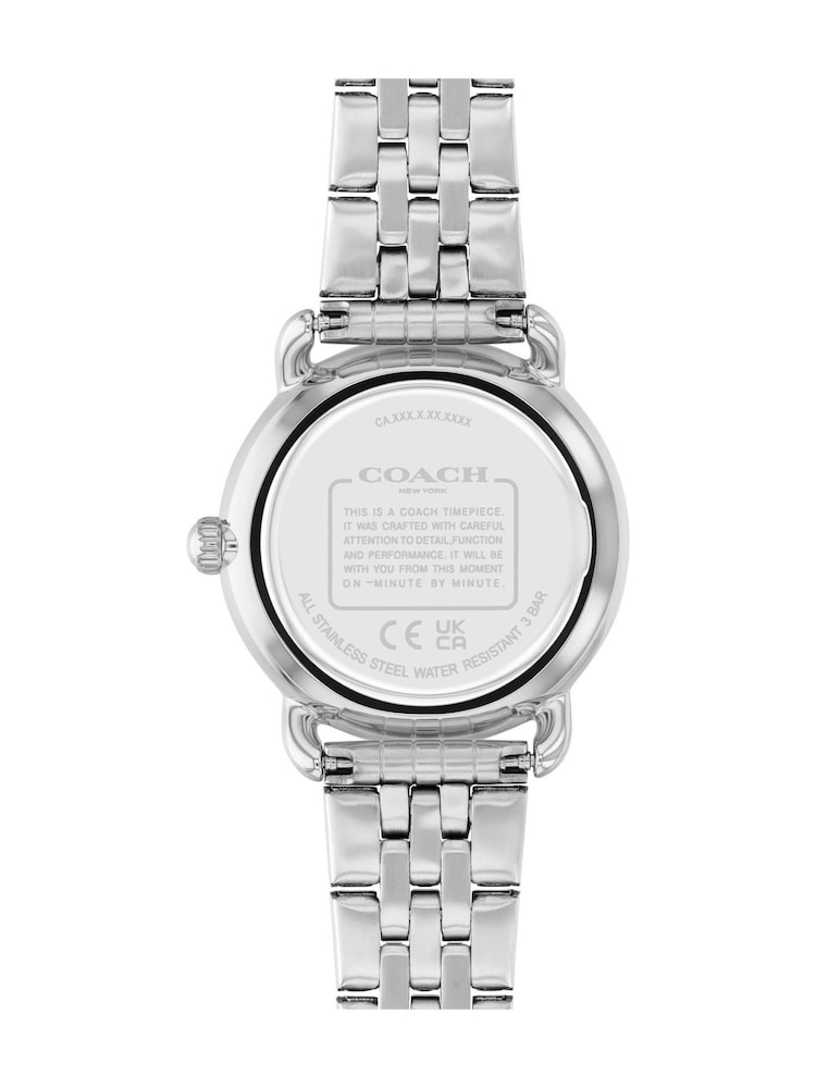 COACH Silver Tone Elliot Stainless Steel Bracelet Watch - Image 2 of 5 COACH Silver Tone Elliot Stainless Steel Bracelet Watch - Image 2 of 5