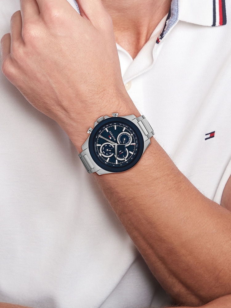 Tommy Hilfiger Silver Tone Stainless Steel Watch - Image 5 of 5