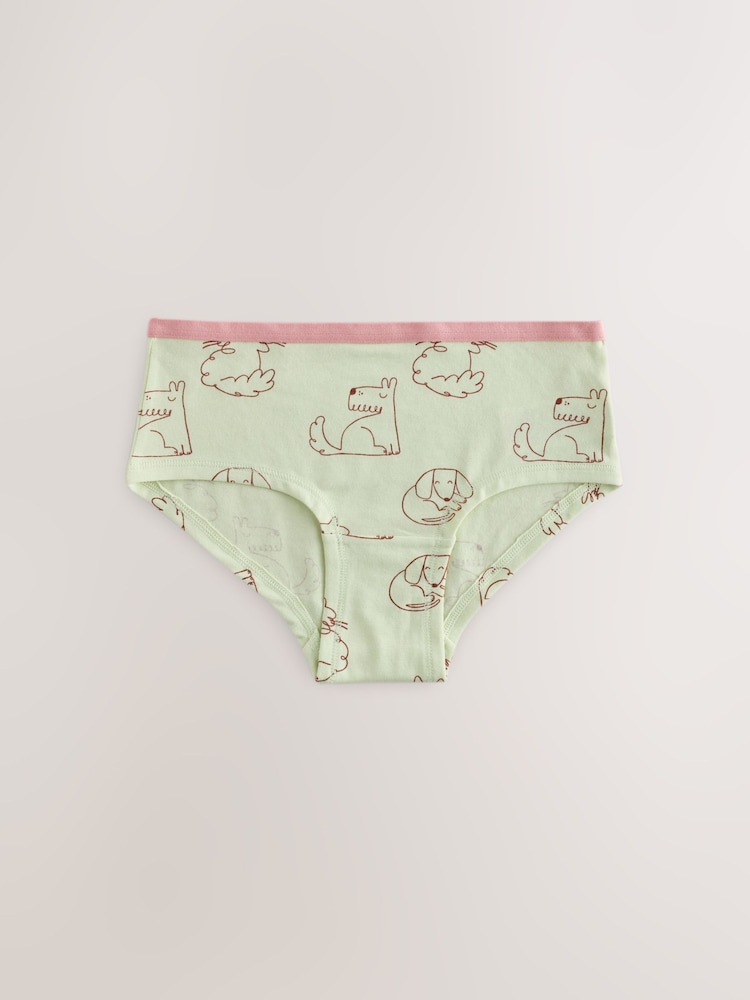 Pink/ Purple Animal Hipsters Briefs 7 Pack (2-16yrs) - Image 2 of 11 Pink/ Purple Animal Hipsters Briefs 7 Pack (2-16yrs) - Image 2 of 11