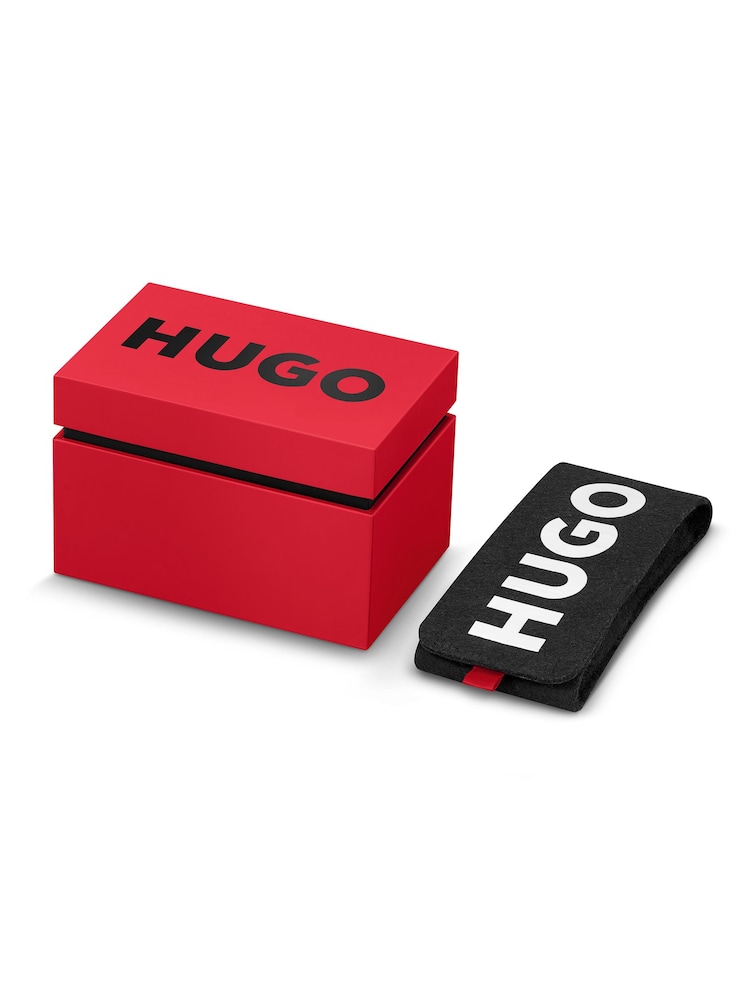 HUGO Silver Tone FIRST Stainless Steel Bracelet Watch - Image 2 of 4