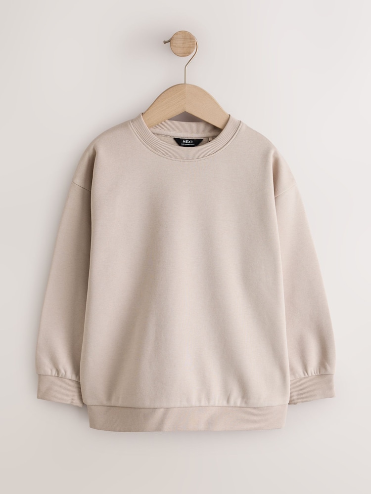 Multi 4 Pack Crew Neck Sweatshirts (3-16yrs) - Image 2 of 8 Multi 4 Pack Crew Neck Sweatshirts (3-16yrs) - Image 2 of 8