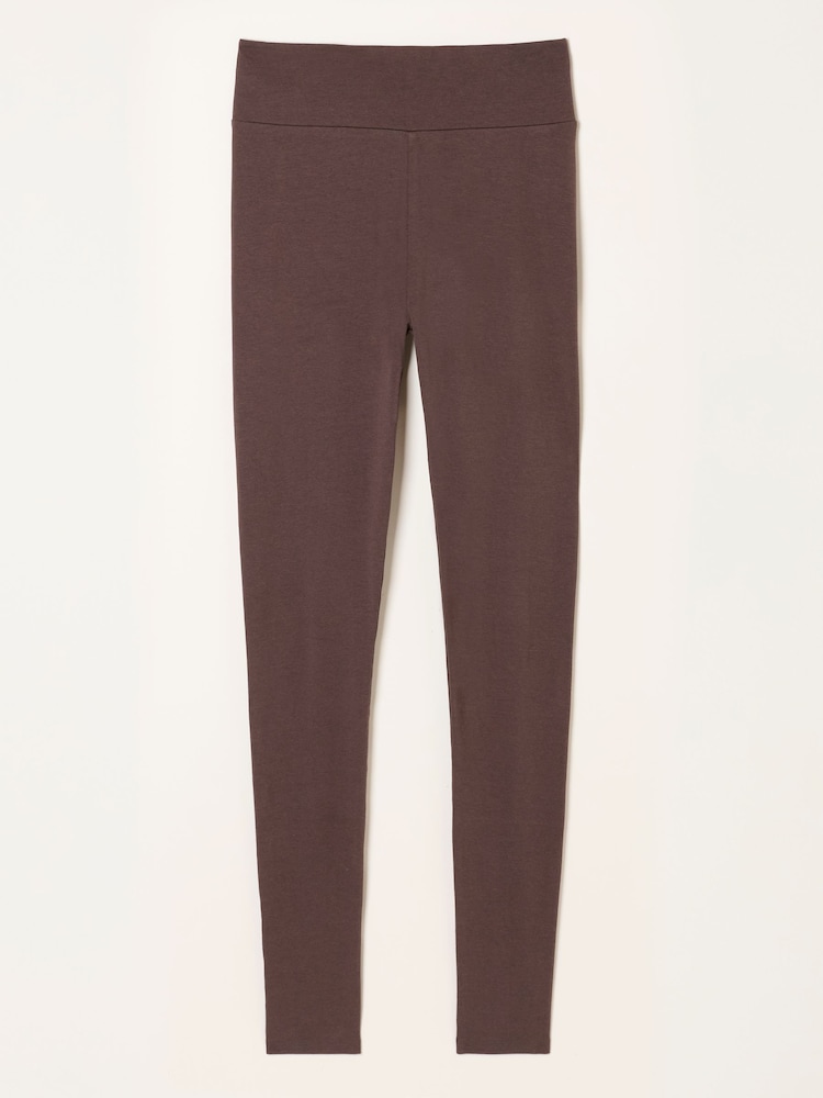 FatFace Meribel Chocolate Brown High Rise Leggings - Image 6 of 6 FatFace Meribel Chocolate Brown High Rise Leggings - Image 6 of 6
