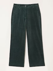 მწვანე - FatFace Wide Leg Cord Trousers - სურათი 6 6-დან