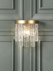 Laura Ashley Brass Durnsford Matt Antique Wall Light - Image 1 of 6