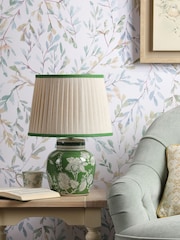 Laura Ashley Green Colwich Table Lamp - Image 2 of 6