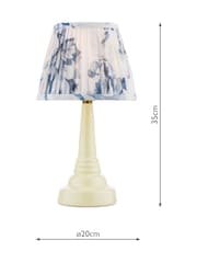 Laura Ashley 2 Pack Cream Adwick Table Lamp - Image 4 of 6
