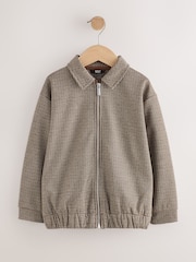 Brown Check Smart Shacket (3-16yrs) - Image 1 of 4